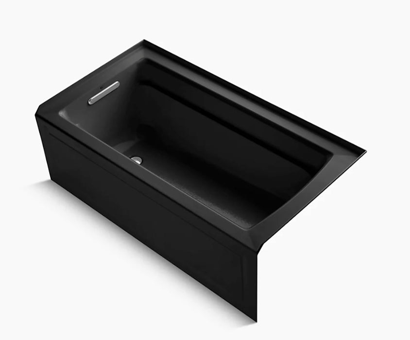 Archer 5' Comfort Depth Soaker Bathtub with Bask Heat