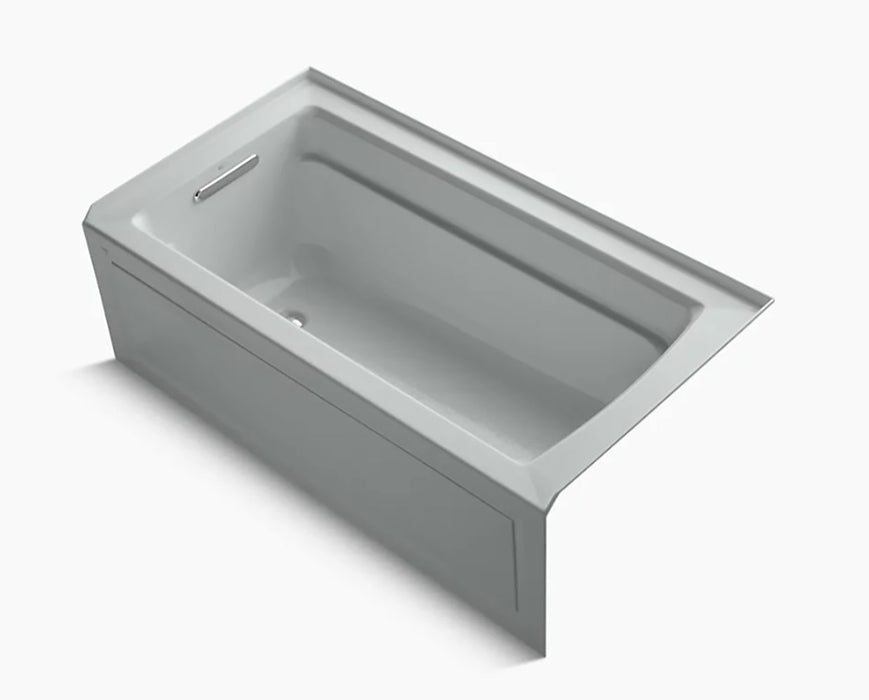 Archer 5' Comfort Depth Soaker Bathtub with Bask Heat