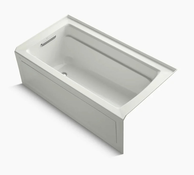 Archer 5' Comfort Depth Soaker Bathtub with Bask Heated Surface