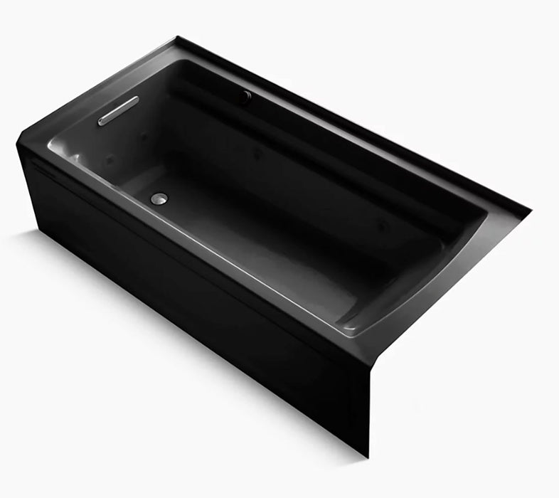 Archer 6' Comfort Depth Whirlpool Bathtub with Bask Heater