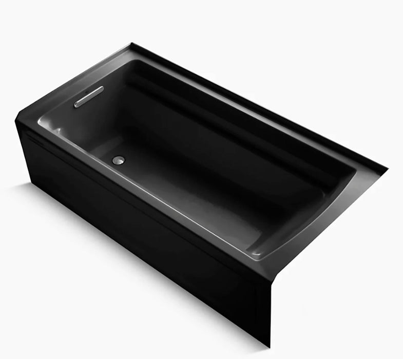 Archer 6' Comfort Depth Soaker Bathtub with Bask Heat