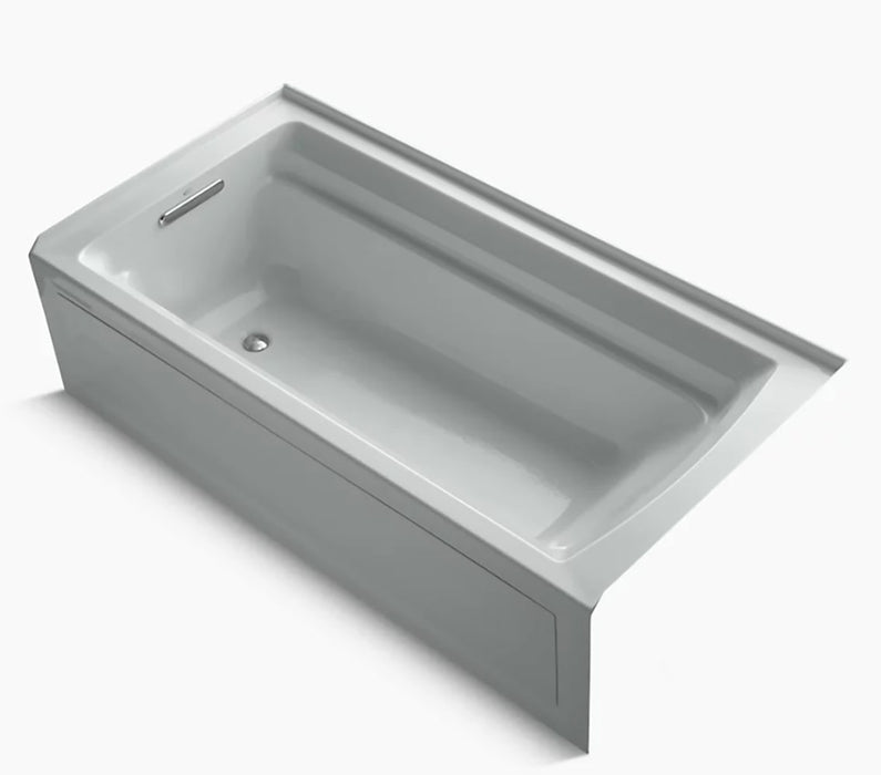 Archer 6' Comfort Depth Soaker Bathtub with Bask Heat