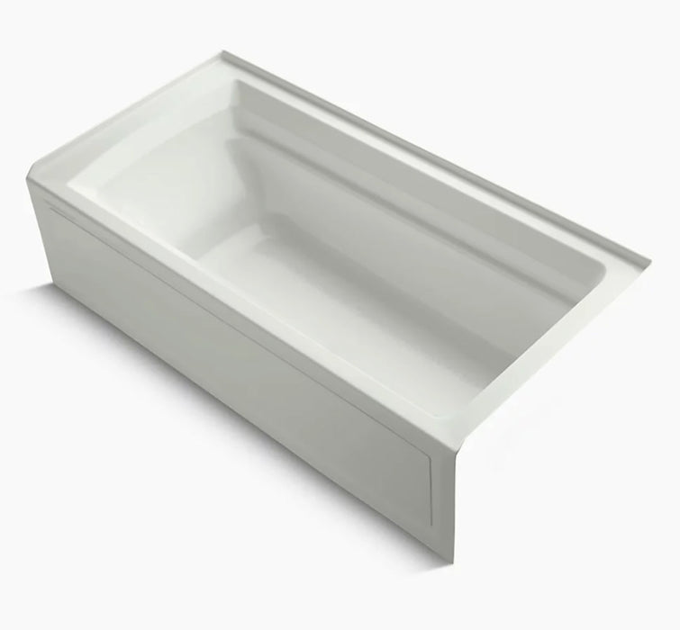 Archer 6' Comfort Depth Soaker Bathtub with Bask Heat