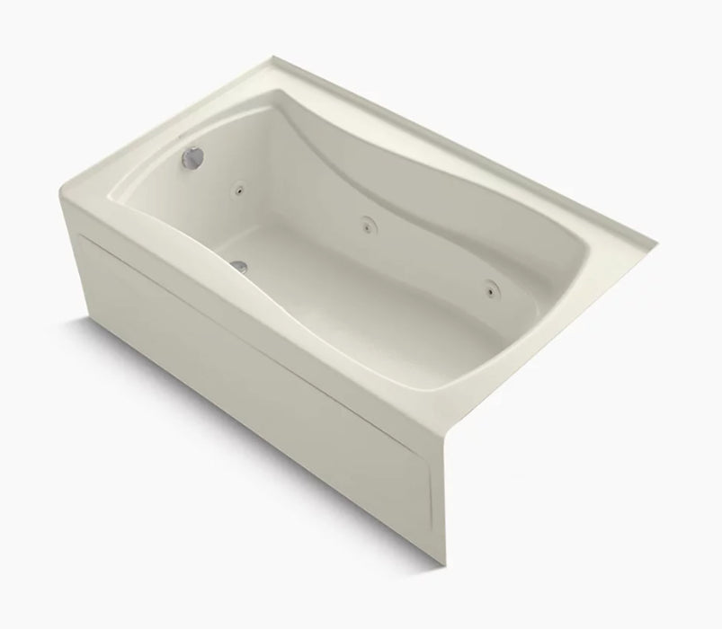 Mariposa 5' Whirlpool Bathtub with Bask Heated Surface