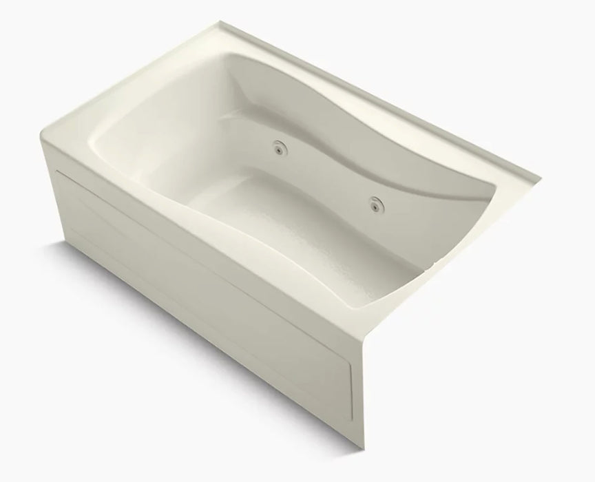 Mariposa 5' Whirlpool Bathtub with Bask Heated Surface