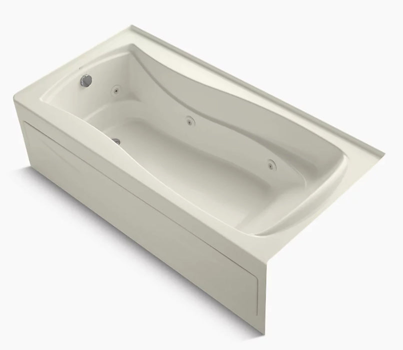 Mariposa 6' Whirlpool Bathtub with Bask Heated Surface