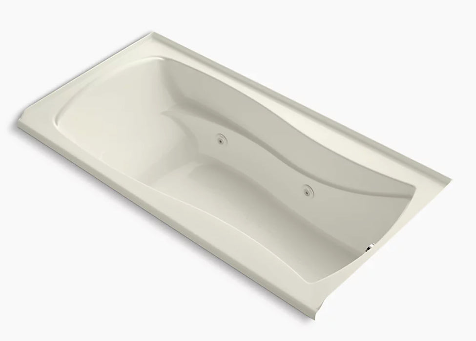 Mariposa 6' Whirlpool Bathtub with Bask Heated Surface