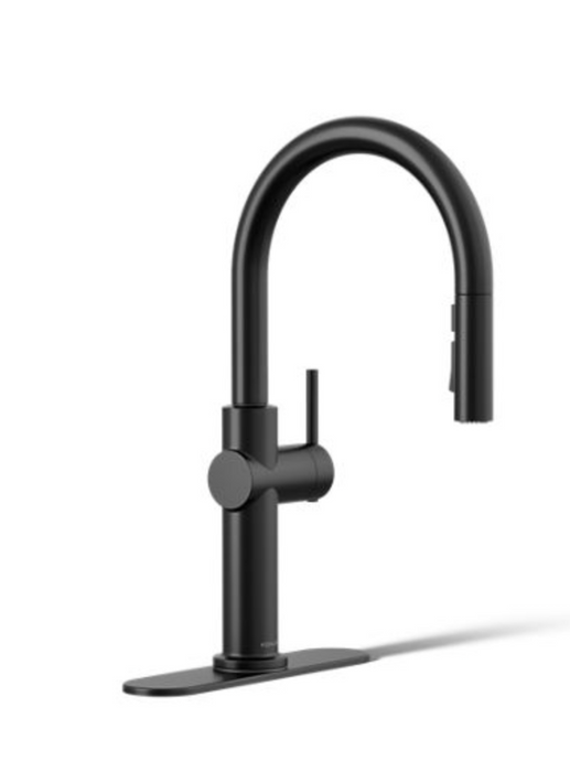 Crue® Pull-down Kitchen Sink Faucet with Three-function Sprayhead