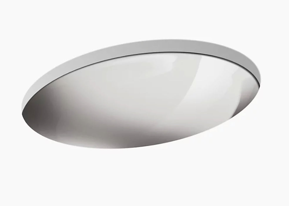 Rhythm Oval Undermount Bathroom Sink