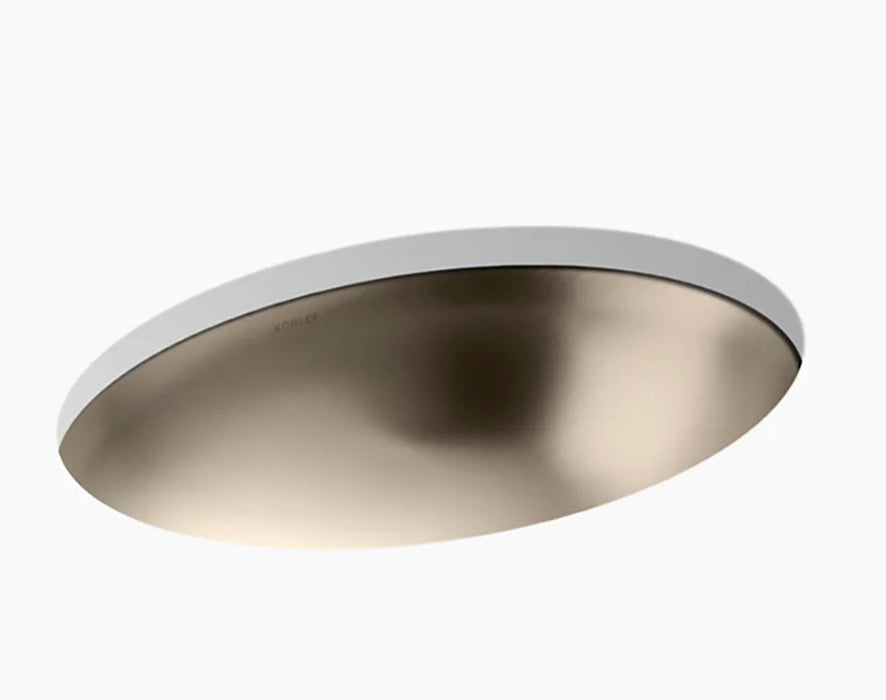 Rhythm Oval Undermount Bathroom Sink