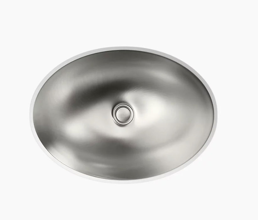 Rhythm Oval Undermount Bathroom Sink