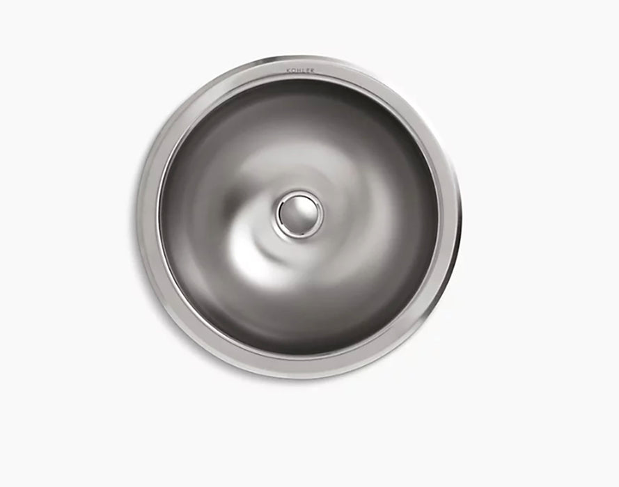 Bolero Round Undermount or Self-Rimming Sink