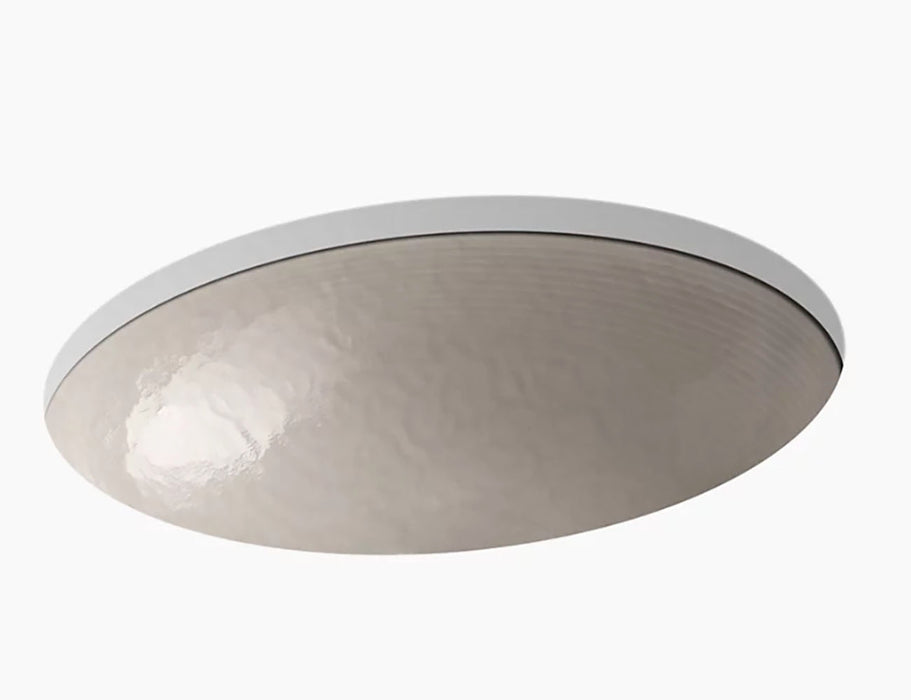 Whist Glass Undermount Bathroom Sink