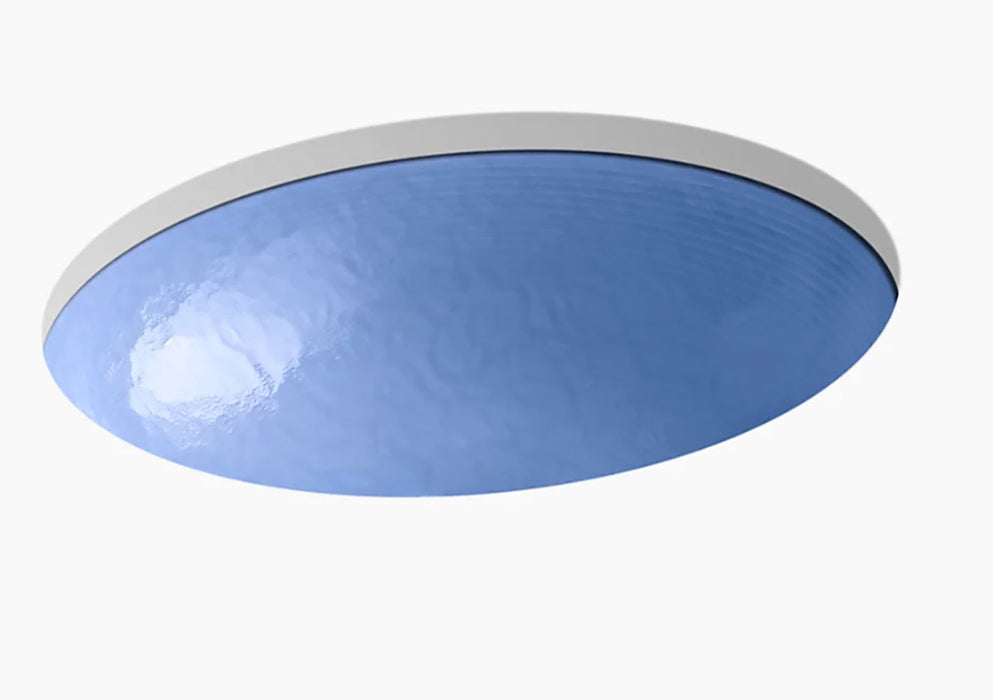 Whist Glass Undermount Bathroom Sink