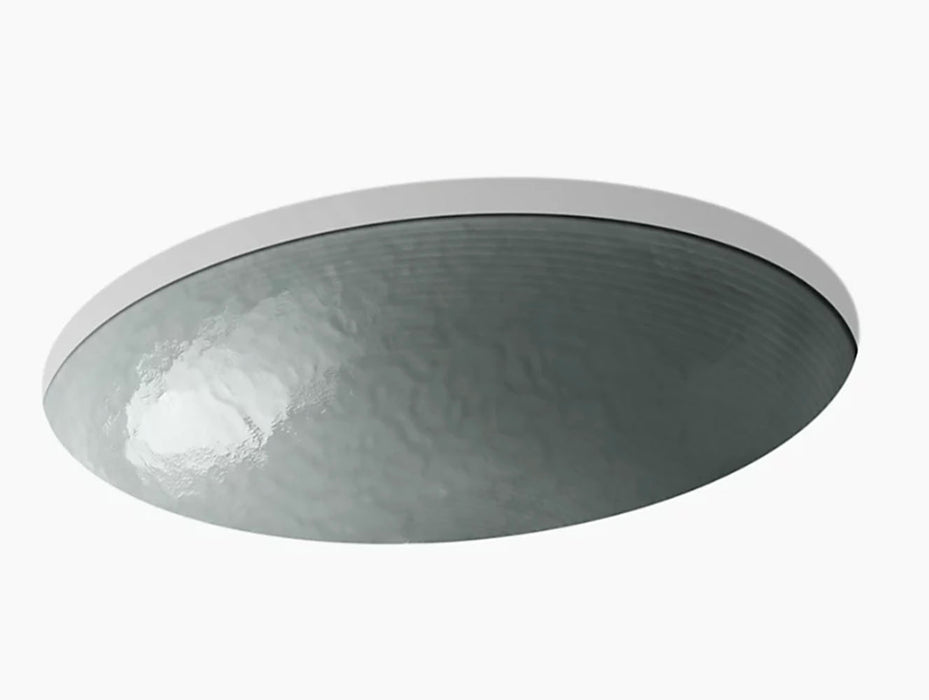 Whist Glass Undermount Bathroom Sink