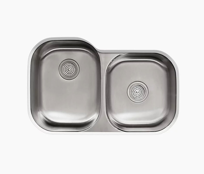 Undertone Undermount Double Bowl Kitchen Sink