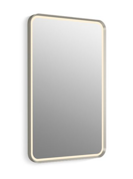 Essential Ultrabright 22 in x 34 in Rectangular Lighted Framed Mirror