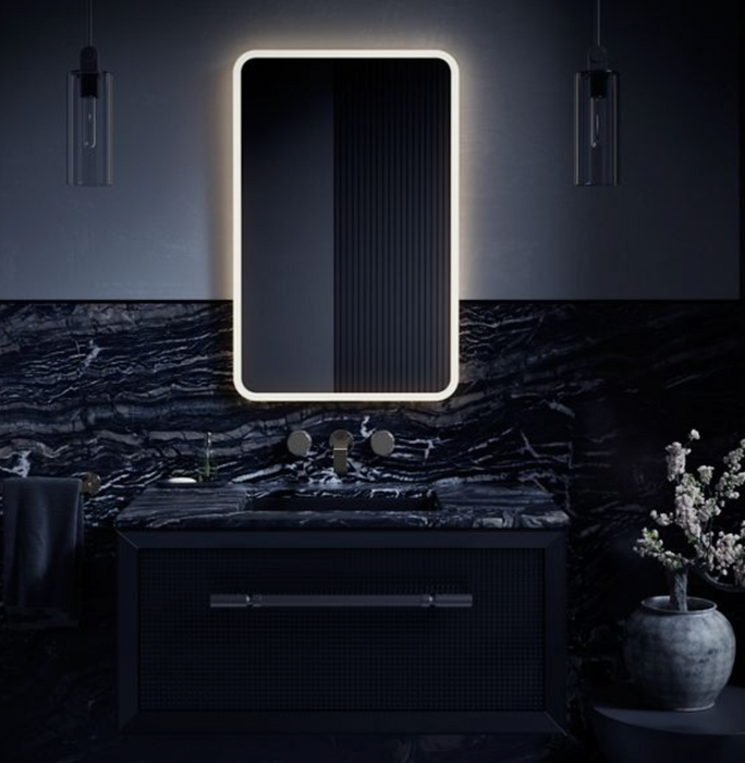 Essential Ultrabright 22 in x 34 in Rectangular Lighted Mirror