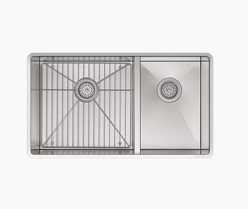 Vault 33 in Double Bowl Kitchen Sink