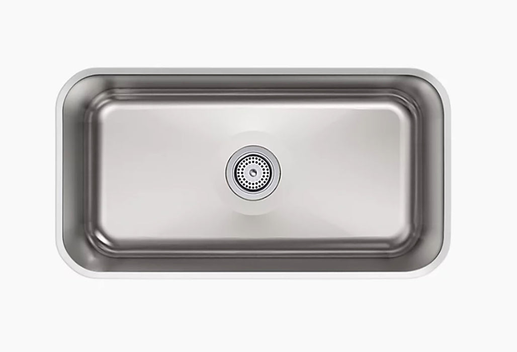 Undertone® 31-1/4 in Undermount Single Bowl Kitchen Sink