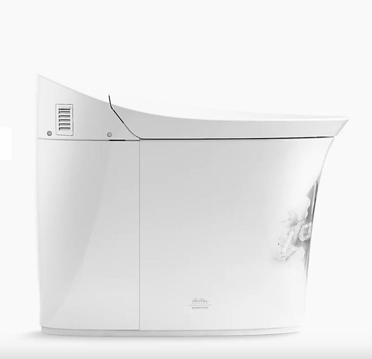 Landshapes™ by Daniel Arsham One-piece Elongated Smart Toilet, Dual-Flush