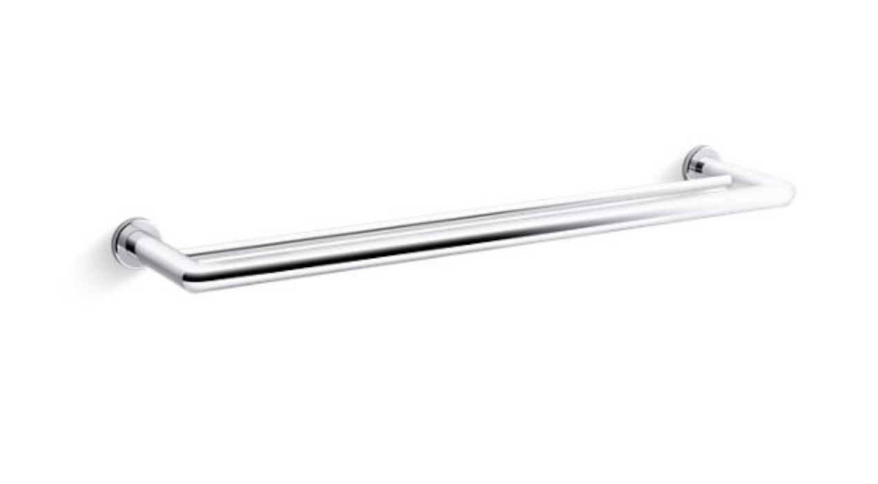 Kumin 24 in Double Towel Bar