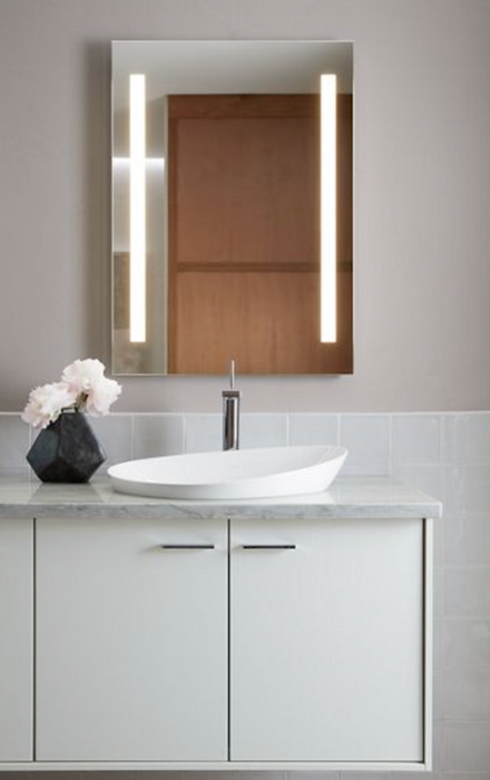 Verdera 34 in  x 33 in Lighted Mirror