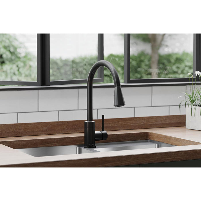 Avado Single Hole Kitchen Faucet with Pull-down Spray and Forward Only Lever Handle