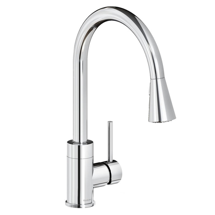 Avado Single Hole Kitchen Faucet with Pull-down Spray and Forward Only Lever Handle