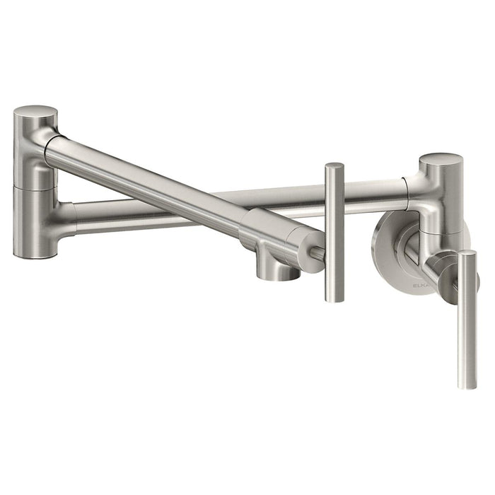 Avado Wall Mount Single Hole Pot Filler Kitchen Faucet with Lever Handles