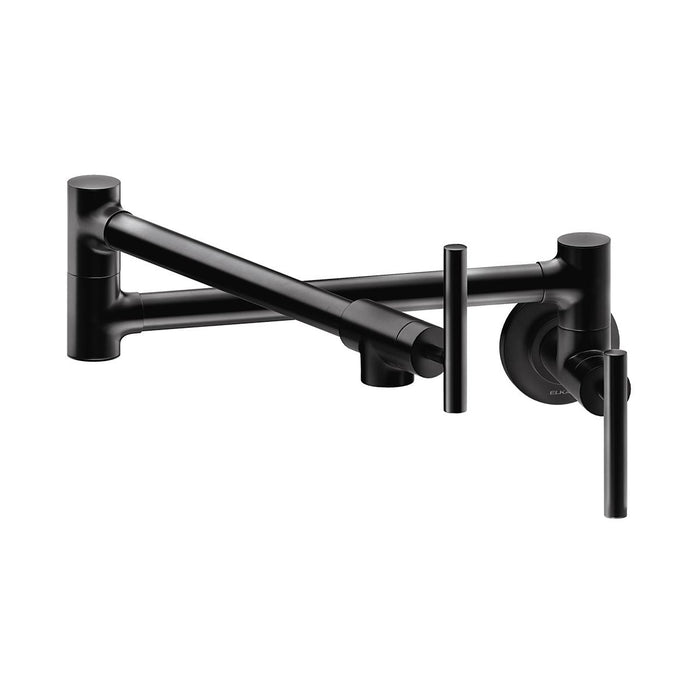 Avado Wall Mount Single Hole Pot Filler Kitchen Faucet with Lever Handles