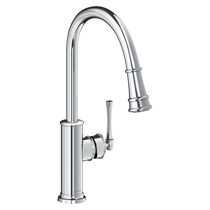 Explore Single Hole Kitchen Faucet with Pull-down Spray