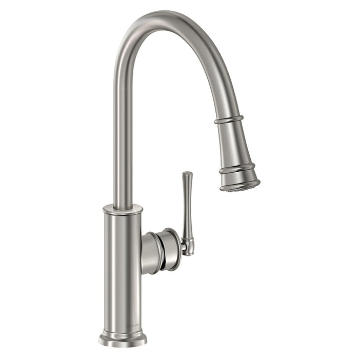 Explore Single Hole Kitchen Faucet with Pull-down Spray