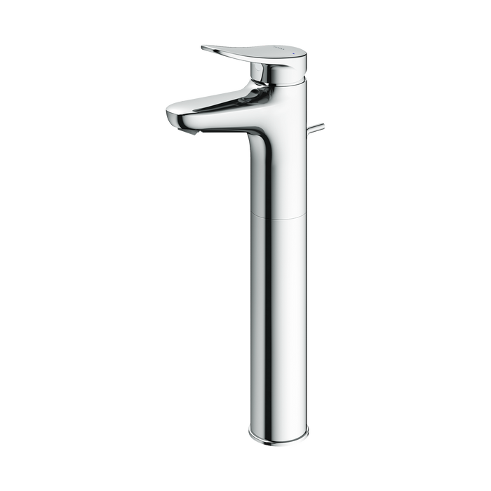 TOTO LF Series 1.2 GPM Single Handle Bathroom Faucet for Vessel Sink with Drain Assembly, Polished Chrome - TLS04306U#CP