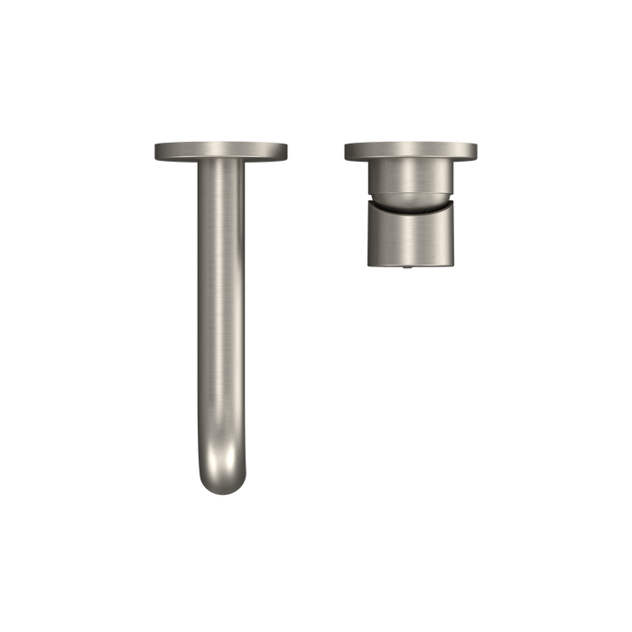 TOTO GF 1.2 GPM Wall-Mount Single-Handle Bathroom Faucet with COMFORT GLIDE Technology, Brushed Nickel - TLG11307U#BN