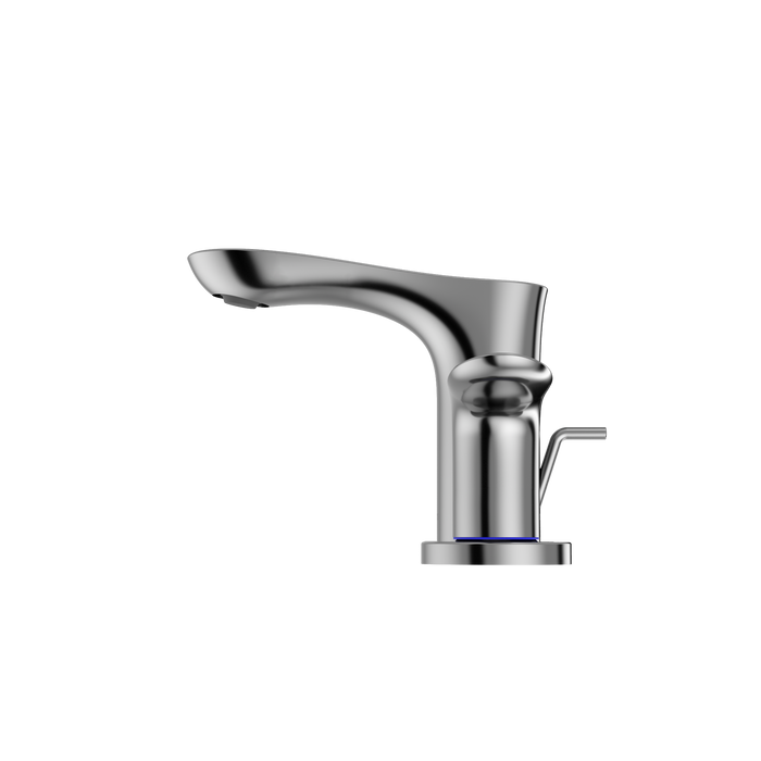 TOTO GO Series 1.2 GPM Two Handle Widespread Bathroom Sink Faucet with Drain Assembly, Polished Chrome