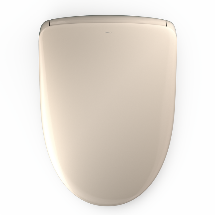 TOTO WASHLET S7A Electronic Bidet Toilet Seat with EWATER+ Bowl and Wand Cleaning, Auto Open and Close Contemporary Lid, Elongated, Sedona Beige