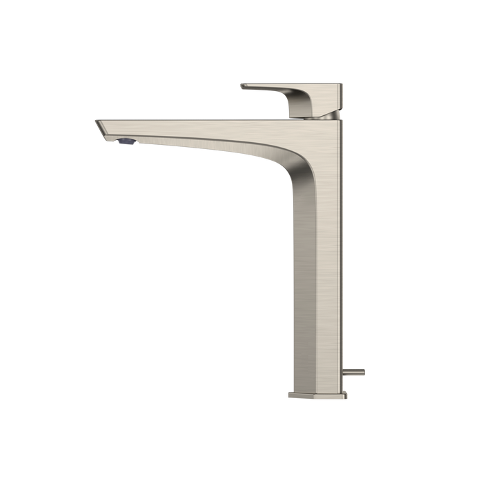 TOTO GE 1.2 GPM Single Handle Vessel Bathroom Sink Faucet with COMFORT GLIDE Technology, Brushed Nickel