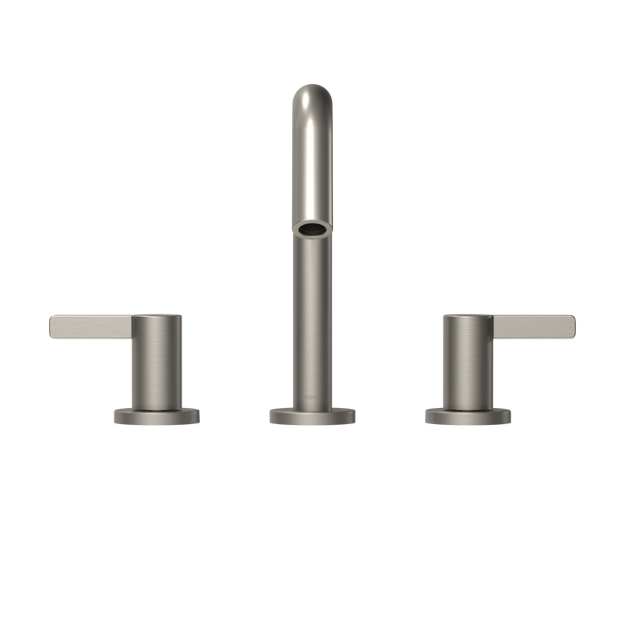 TOTO GB 1.2 GPM Wall-Mount Single-Handle Long Bathroom Faucet with COMFORT GLIDE Technology, Polished Nickel - TLG10308U#PN