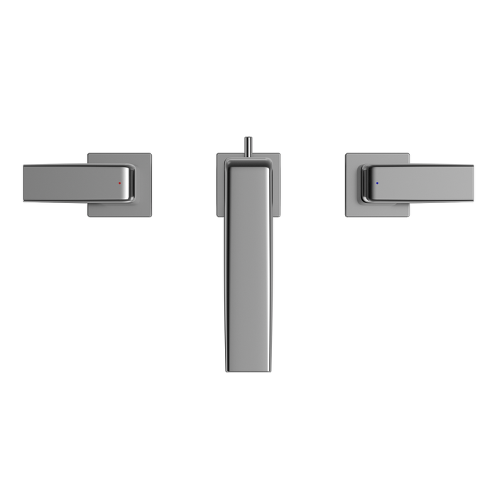 TOTO GB Series 1.2 GPM Two Handle Widespread Bathroom Sink Faucet with Drain Assembly, Polished Chrome - TLG10201U#CP