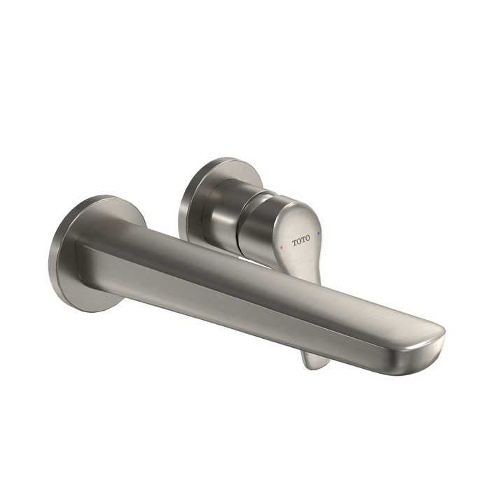 TOTO GS 1.2 GPM Wall-Mount Single-Handle Bathroom Faucet with COMFORT GLIDE Technology, Brushed Nickel