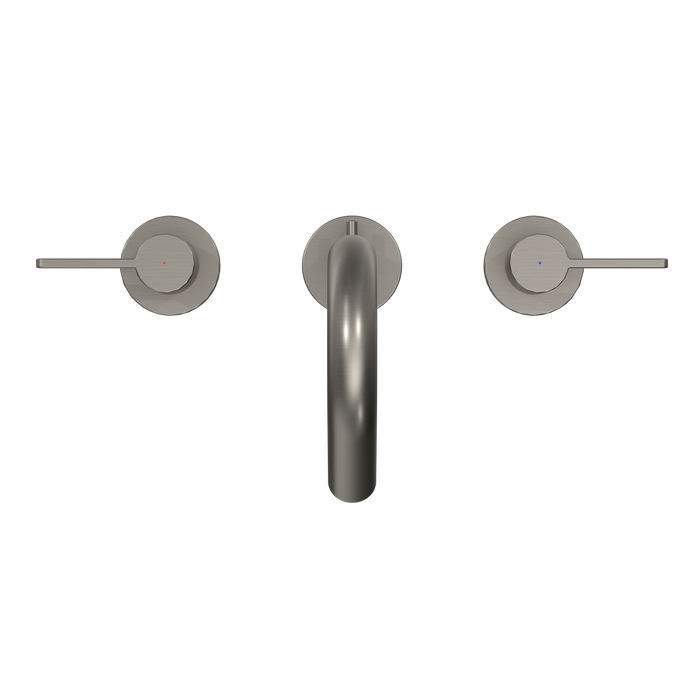 TOTO GF Series 1.2 GPM Two Lever Handle Widespread Bathroom Sink Faucet, Brushed Nickel  - TLG11201UA#BN