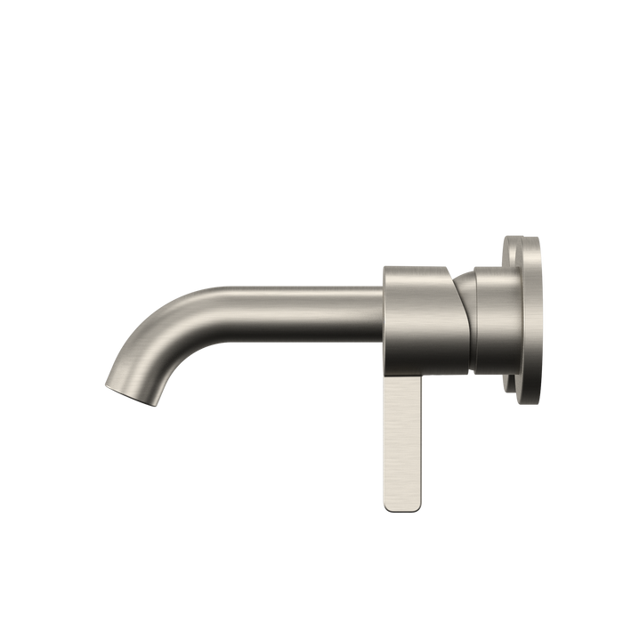 TOTO GF 1.2 GPM Wall-Mount Single-Handle Bathroom Faucet with COMFORT GLIDE Technology, Brushed Nickel - TLG11307U#BN