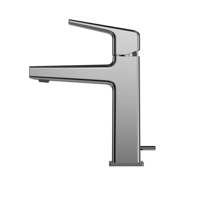TOTO GB Series 1.2 GPM Single Handle Bathroom Sink Faucet with COMFORT GLIDE Technology and Drain Assembly, Polished Chrome - TLG10301U#CP