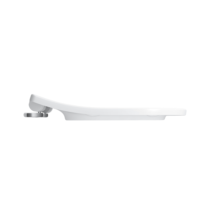 TOTO RP Compact SoftClose Slow Close Elongated Toilet Seat and Lid, Cotton White - SS227#01
