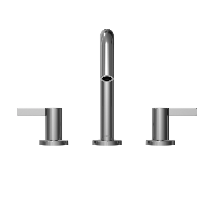 TOTO GF Series 1.2 GPM Two Lever Handle Widespread Bathroom Sink Faucet, Polished Chrome  - TLG11201UA#CP