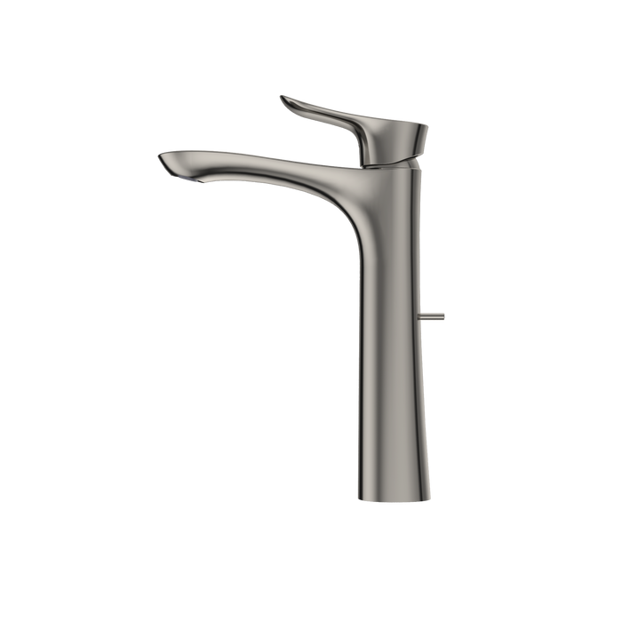 TOTO GO 1.2 GPM Single Handle Vessel Bathroom Sink Faucet with COMFORT GLIDE Technology, Polished Nickel