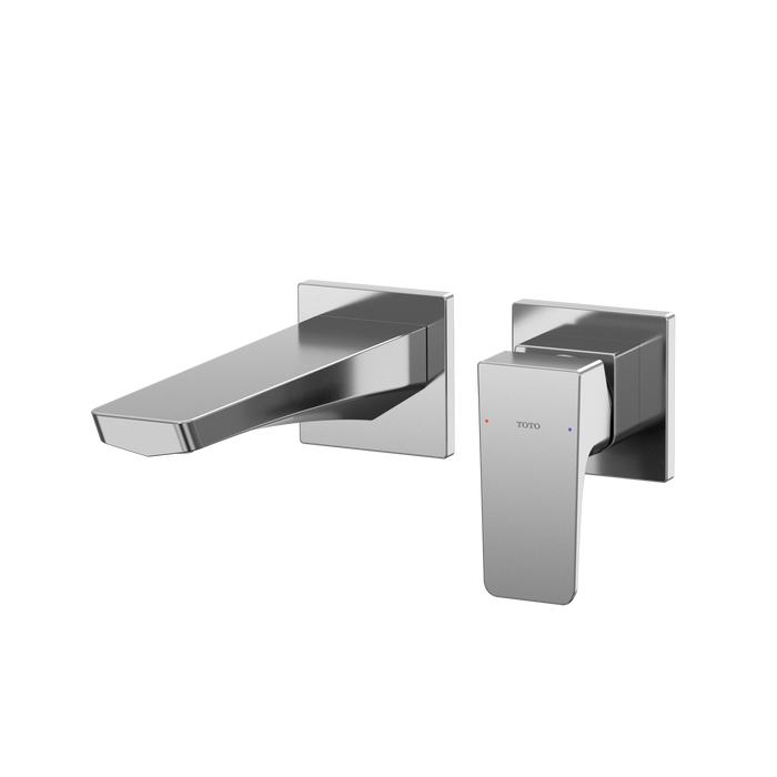 TOTO GE 1.2 GPM Wall-Mount Single-Handle Bathroom Faucet with COMFORT GLIDE Technology, Polished Chrome