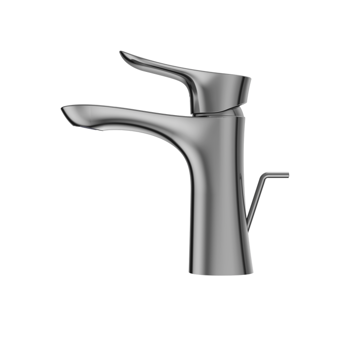 TOTO GO 1.2 GPM Single Handle Bathroom Sink Faucet with COMFORT GLIDE Technology and Drain Assembly, Polished Chrome