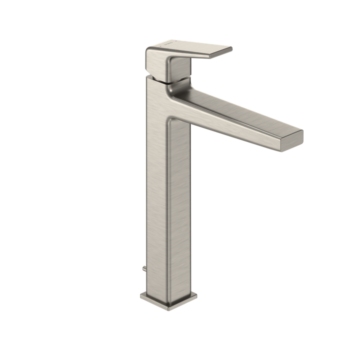 TOTO GB 1.2 GPM Single Handle Vessel Bathroom Sink Faucet with COMFORT GLIDE Technology, Brushed Nickel - TLG10305U#BN